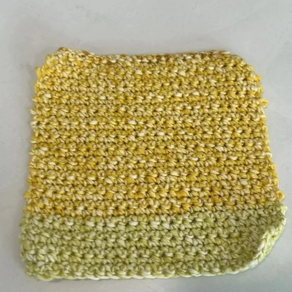Hand Crocheted Washcloth/Dishcloth - Set of 3 - Picture 2 of 6